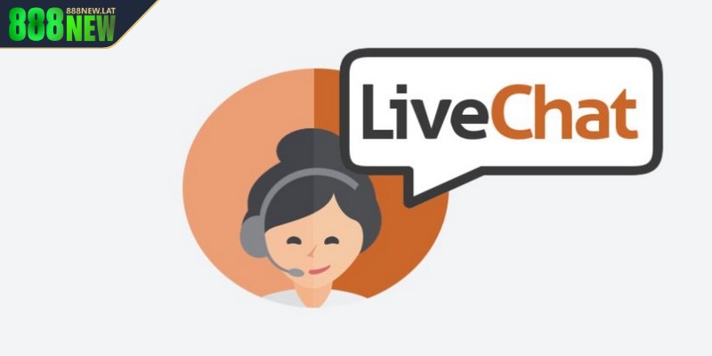 Sử dụng tính năng live chat trò chuyện trực tiếp với nhân viên