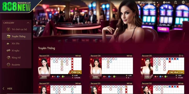 Live Casino 888new là điểm đến đẳng cấp trong cá cược giải trí trực tuyến