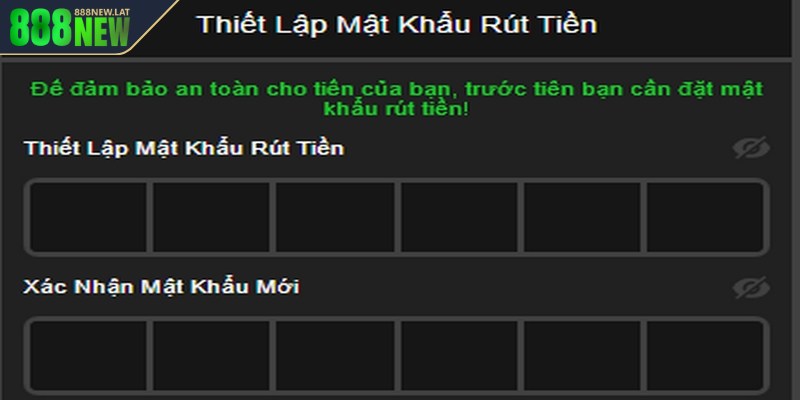 Các bước rút tiền 888new siêu đơn giản cho bet thủ
